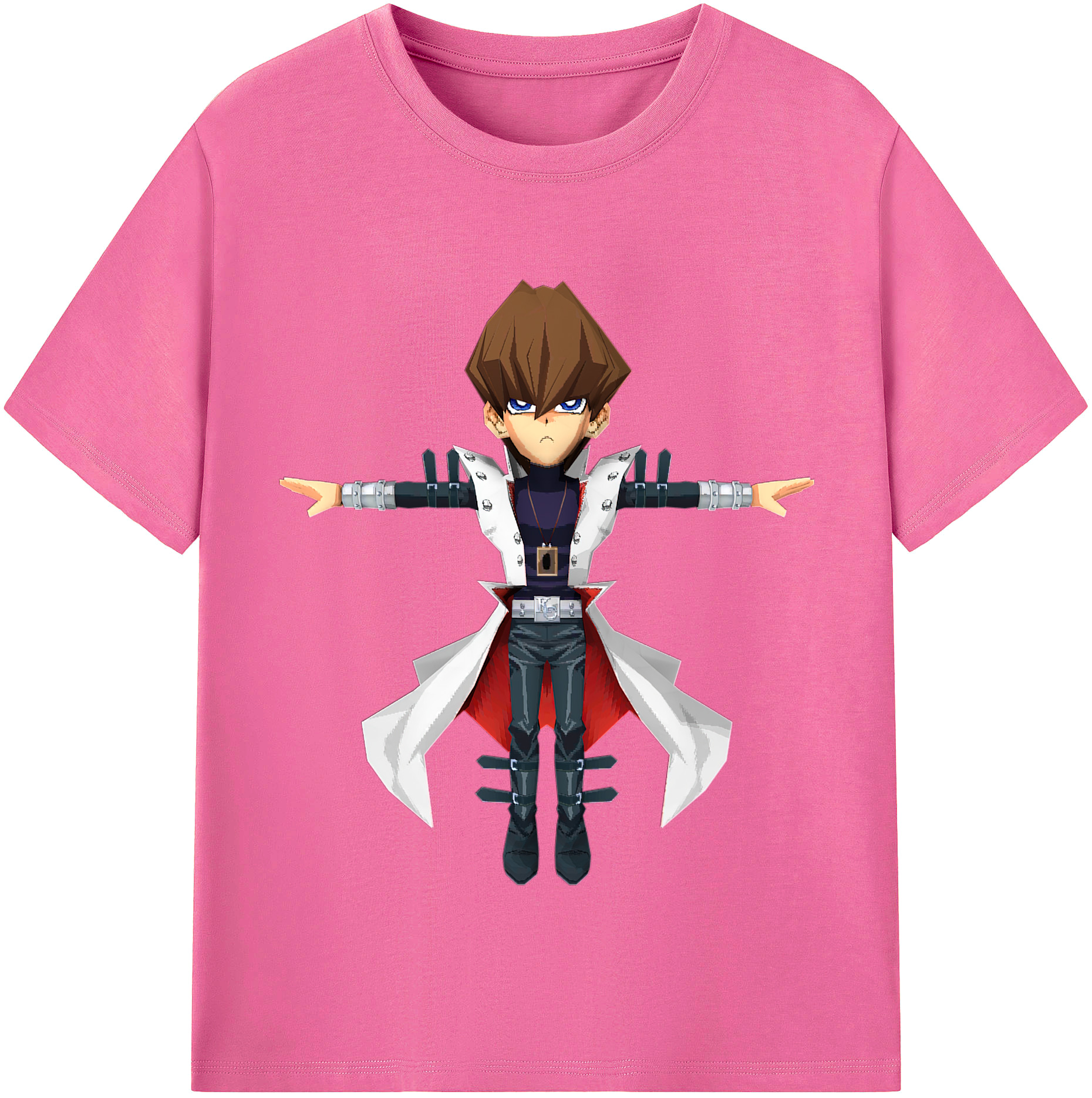 （画像用） 遊☆戯☆王 Yu-Gi-Oh! レディースカジュアルプリントTシャツ（綿100％）